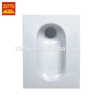 cheap price clean popular white ceramic wc squat toilet price squatting pan made in China