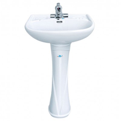 Hotel self-cleaned Chinese ceramic factory manufacturer hand wash basin