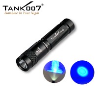 Tank007 Factory sale easy carry 365nm uv black light uv flashlight