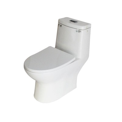 High Quality Ceramic Toilet Bathroom Modern Design One-piece Toilet WC